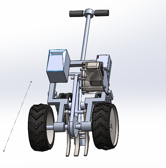 多功能农业机械3D图纸+Solidworks设计+附STEP格式